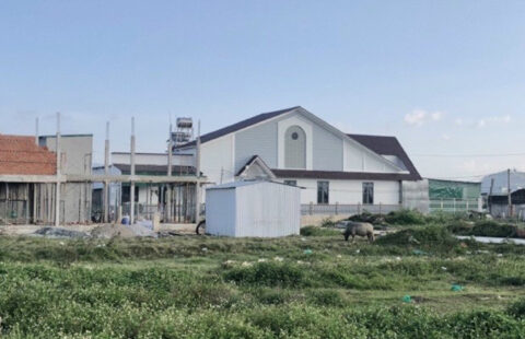 Bán Đất Thạnh Mỹ 2 Mặt Đường DT 126m2 (5×25,6m) TC 96m2