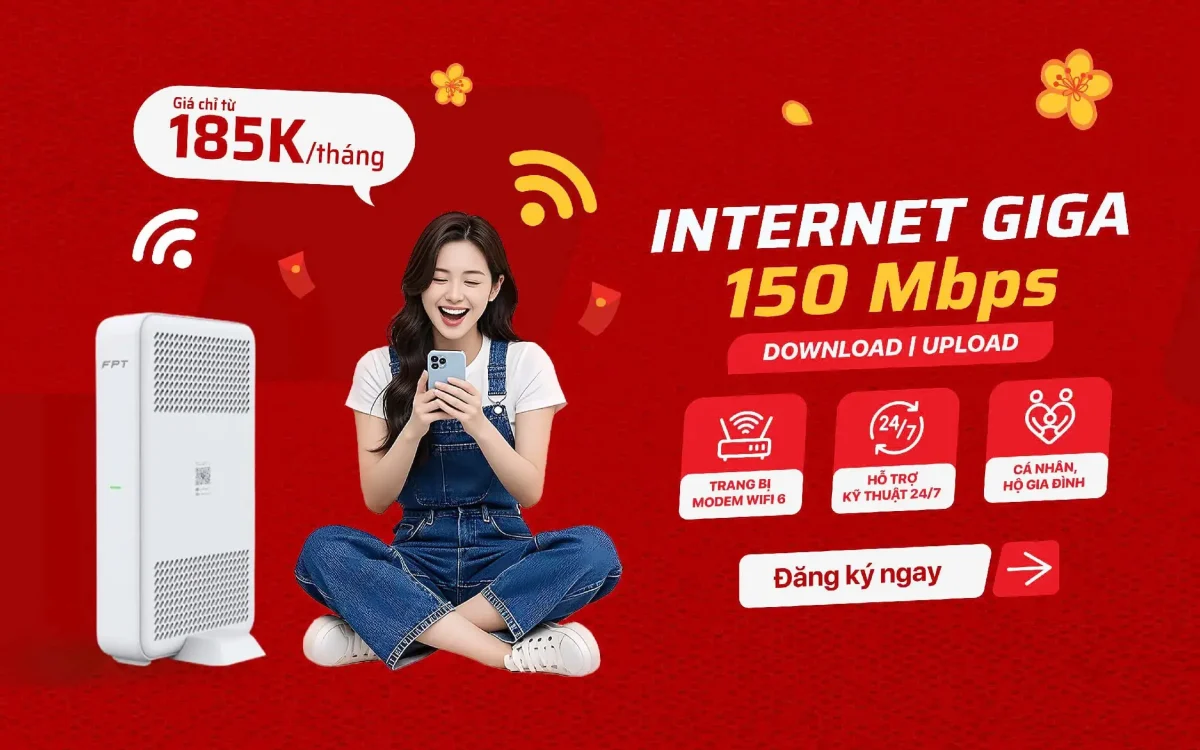 Lắp Đặt Mạng FPT Đà Lạt – Trải Nghiệm Wifi 6 Siêu Tốc