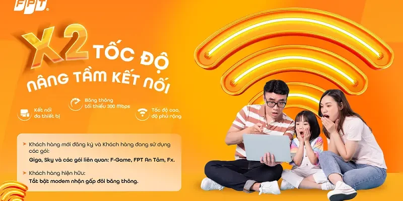 FPT nâng băng thông